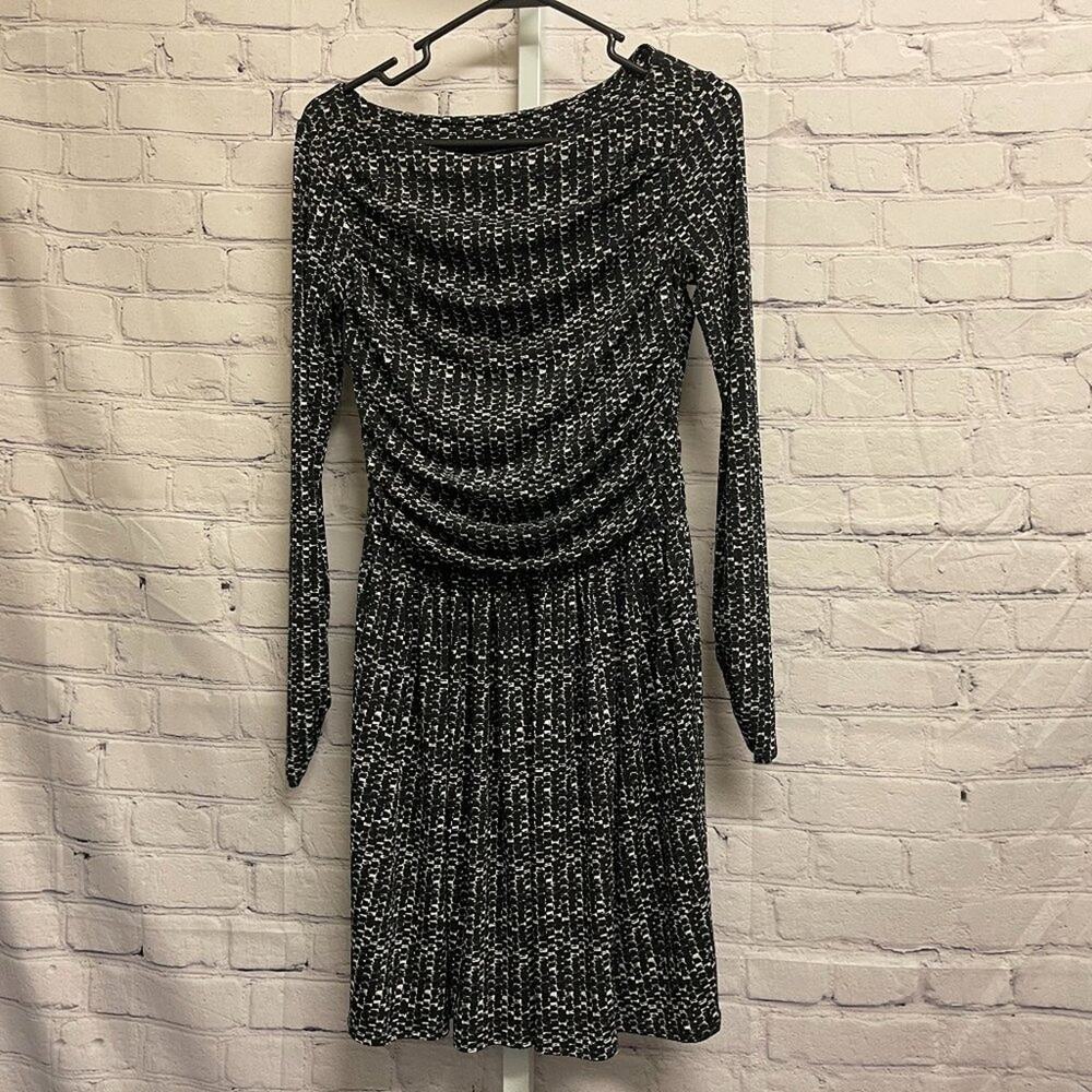 LEOTA - Cowl Neck Stretch Jersey Dress